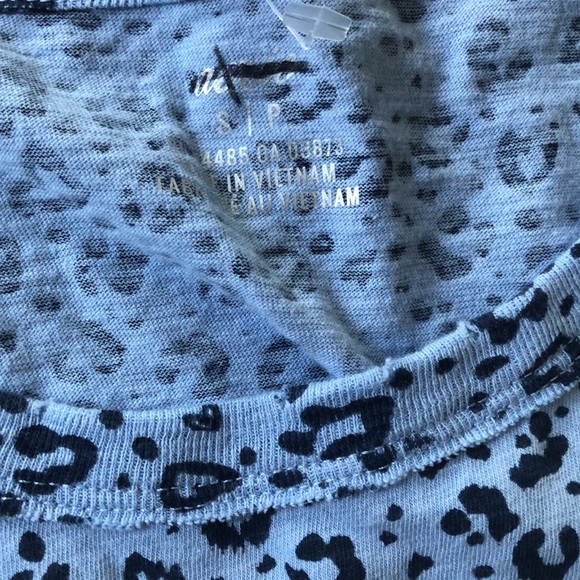 Aerie Blue Leopard Print Dress | S - Picture 3 of 5